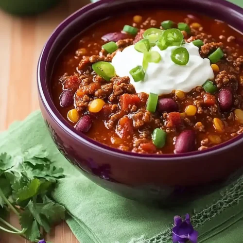 Spicy Classic Beef Chili