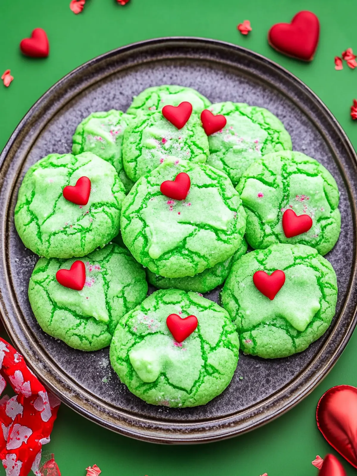 grinch cookies recipe