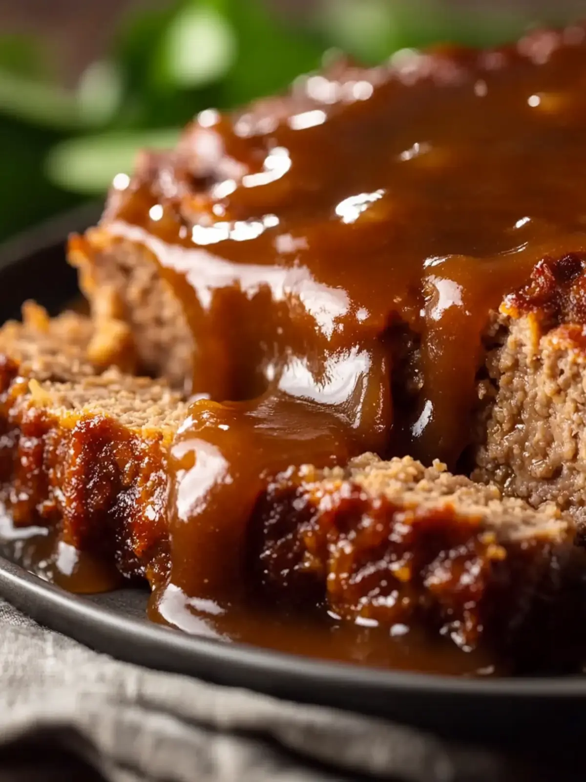 Homemade Meatloaf with Gravy