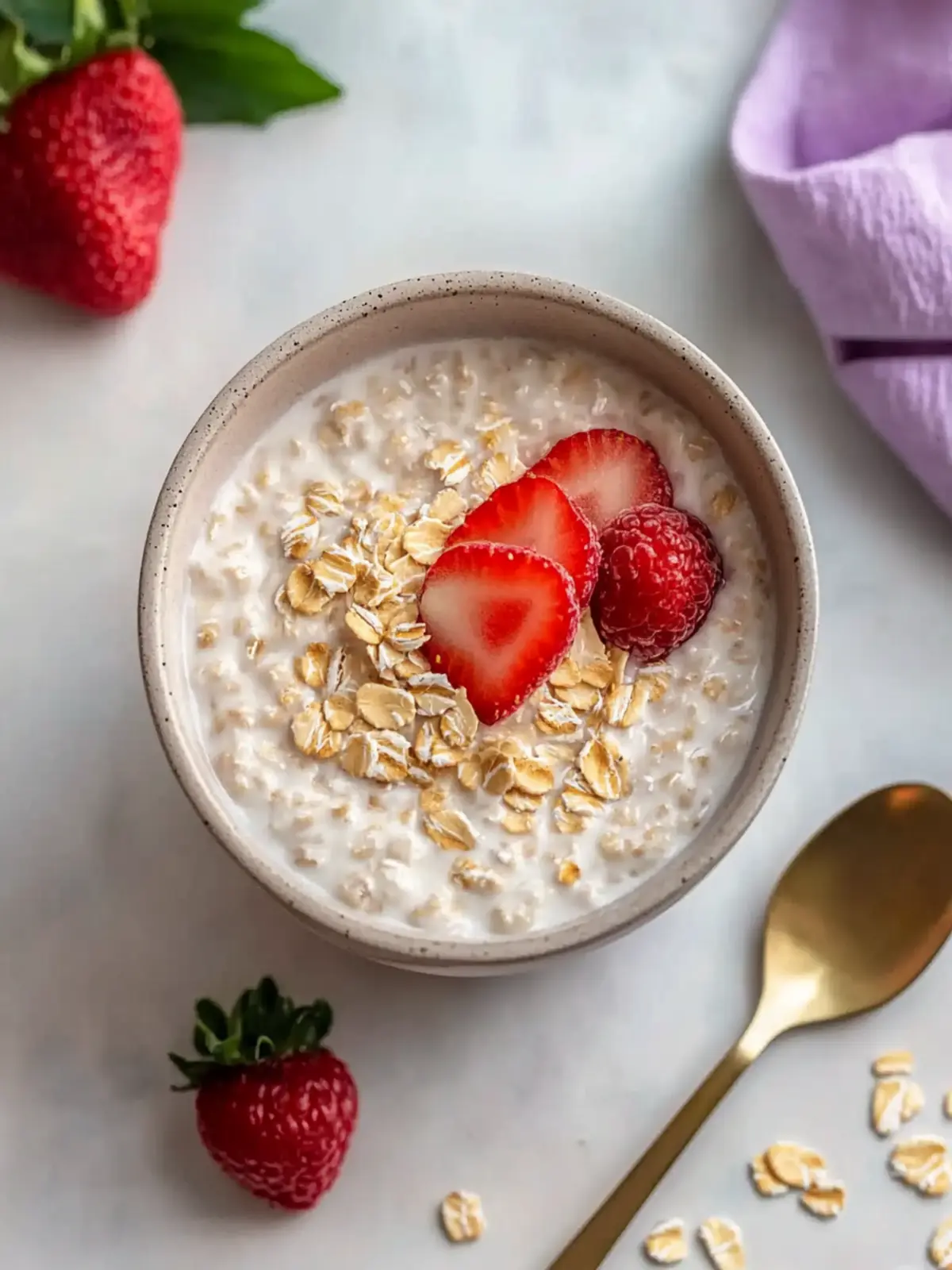 Overnight Oats with Greek Yogurt