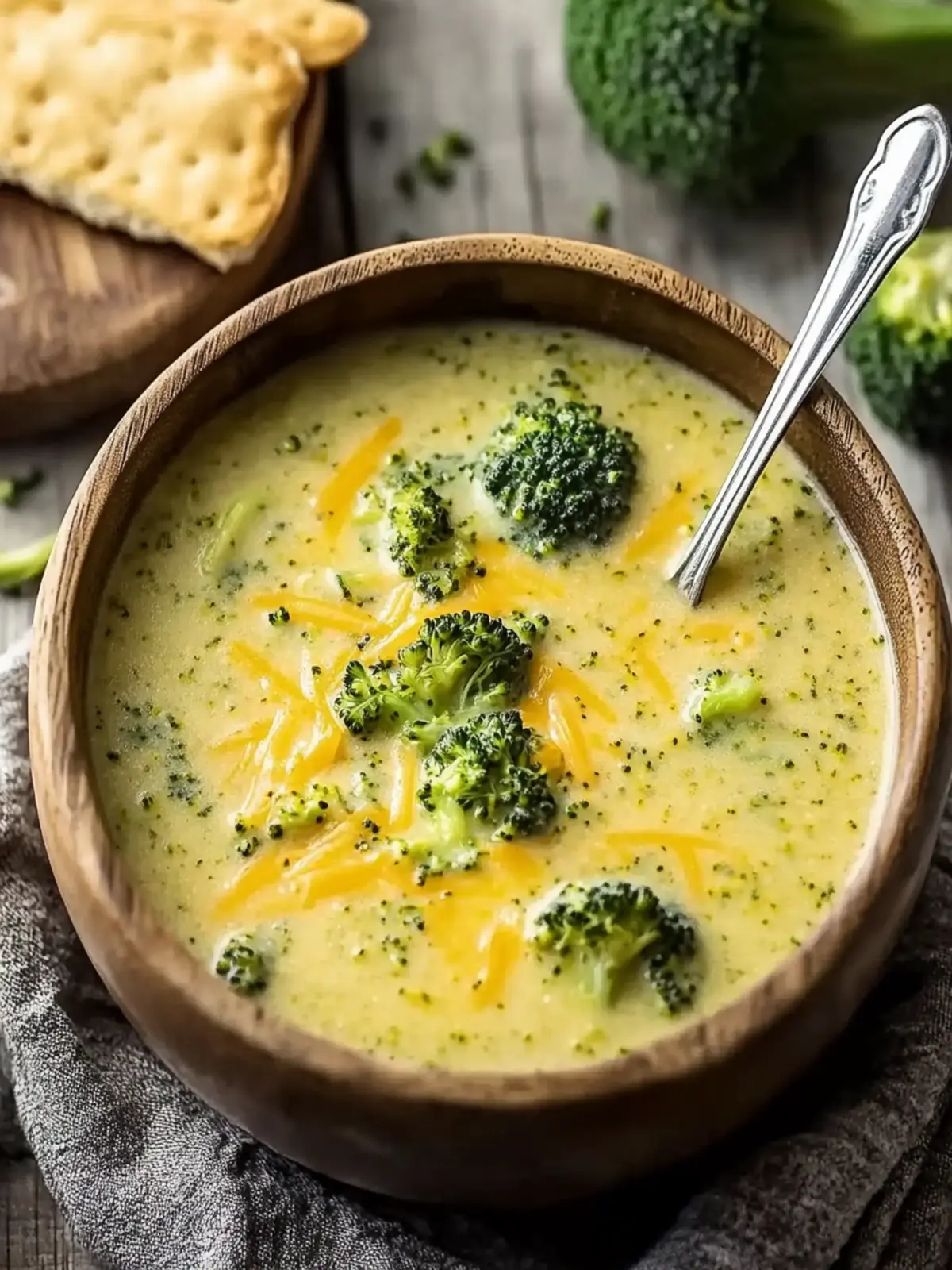 Instant Pot Broccoli Cheddar Zucchini Soup