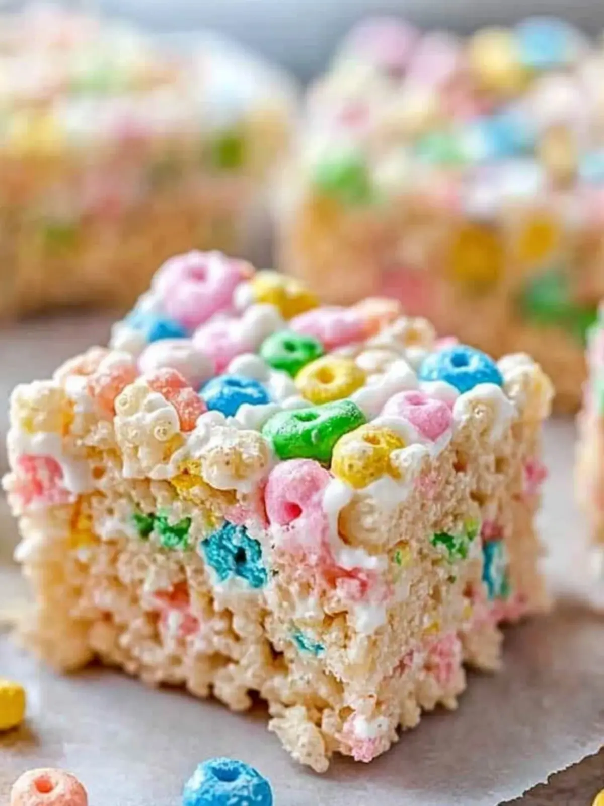 Luckiest Lucky Charms Rice Crispy Treats You’ll Ever Make