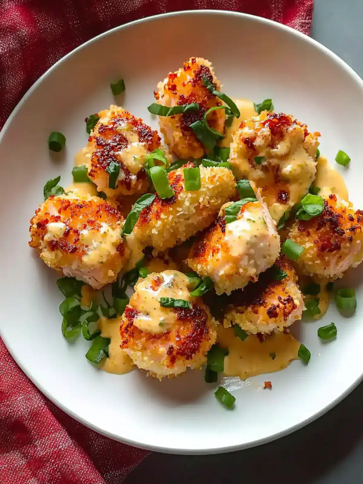Parmesan Crusted Salmon Bites