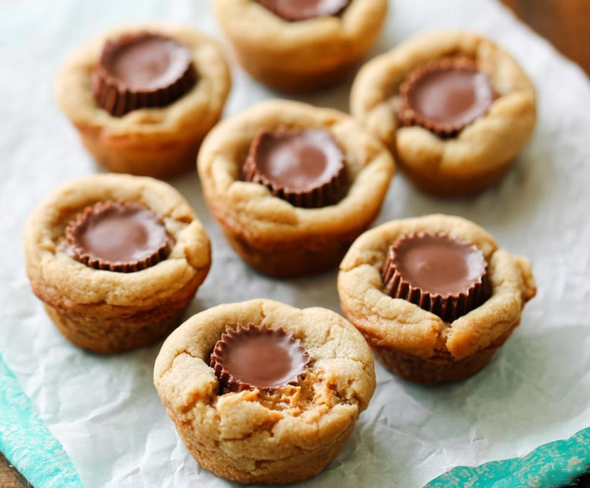 peanut butter cup cookies 1