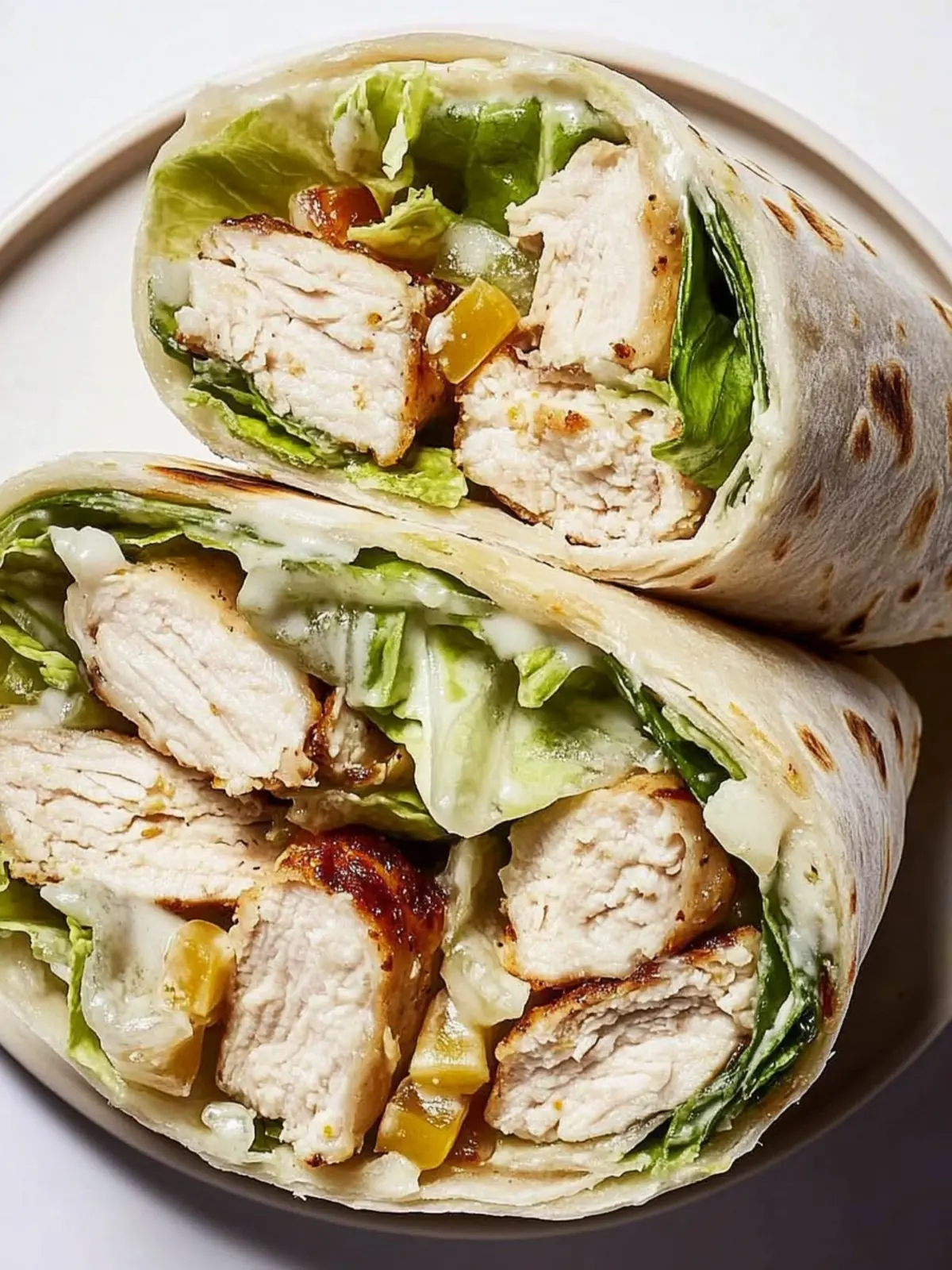 Delicious Chicken Caesar Wraps for Quick, Customizable Meals
