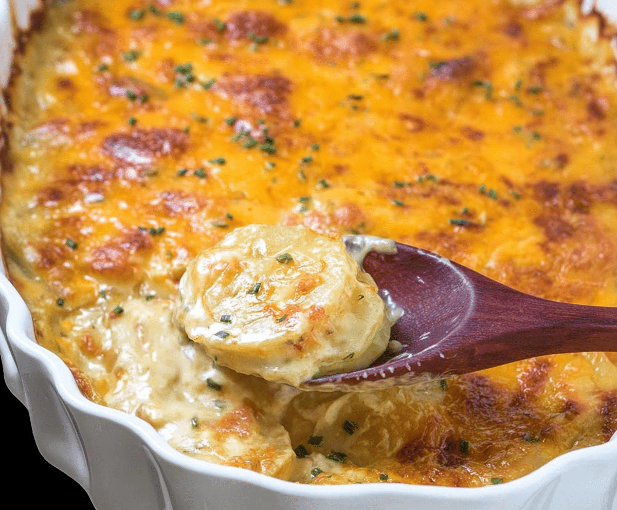 Easy Cheesy Scalloped Potatoes