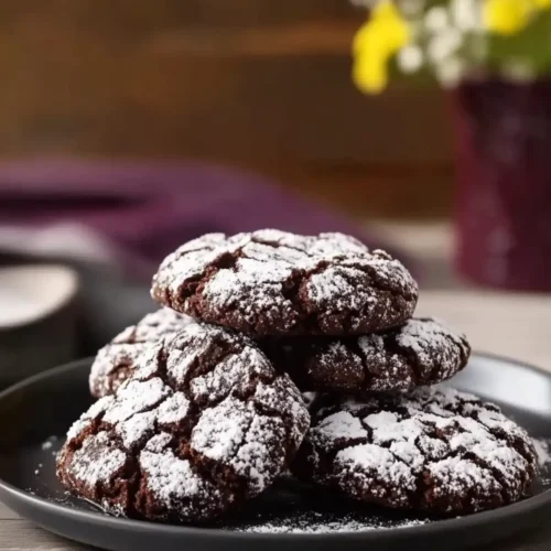 Amish Chocolate Crinkle Cookies
