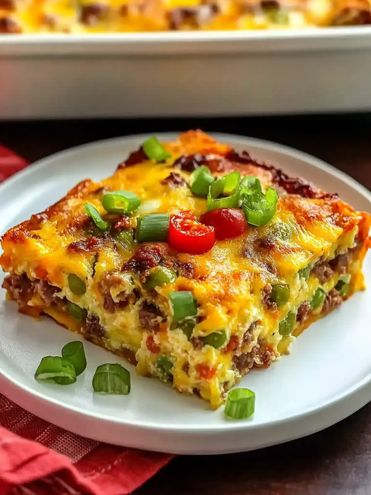 Spicy Southwest Breakfast Casserole