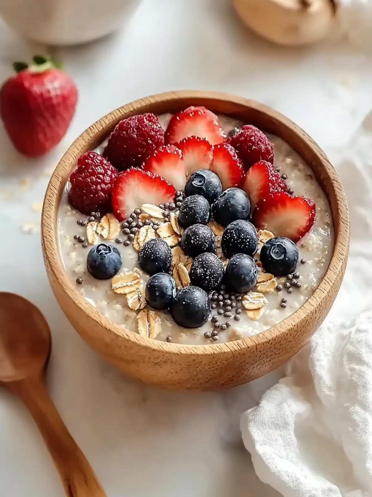 Simple High Protein Overnight Oats