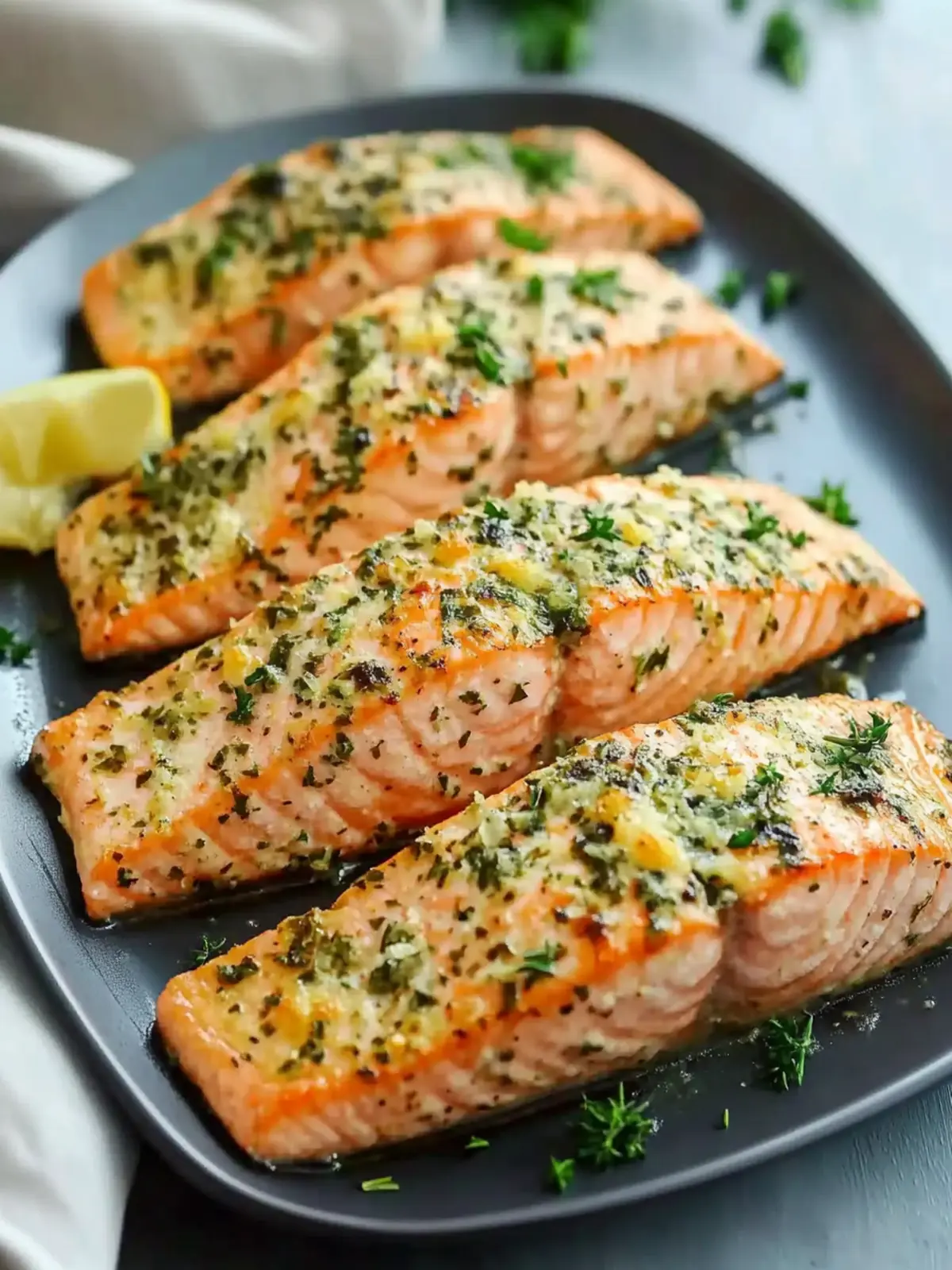 Herb Baked Salmon