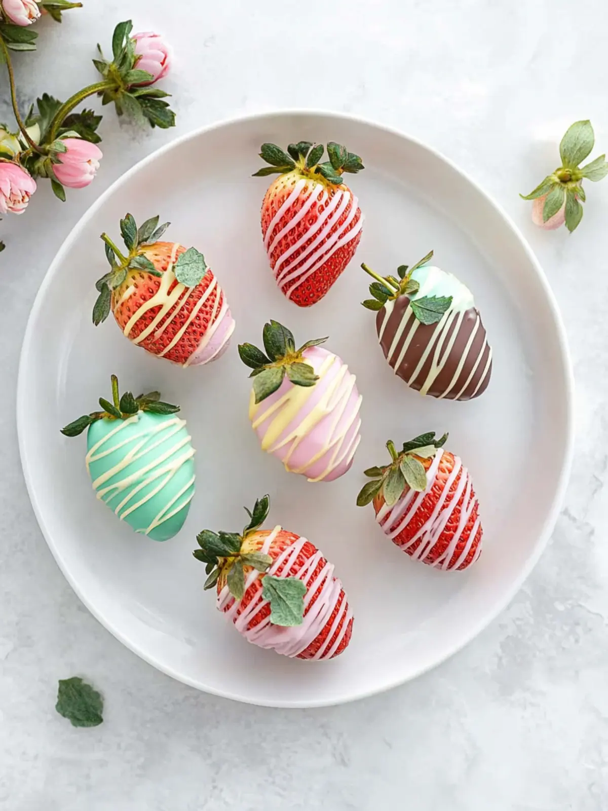 Easter Chocolate Covered Strawberries That Wow Your Guests