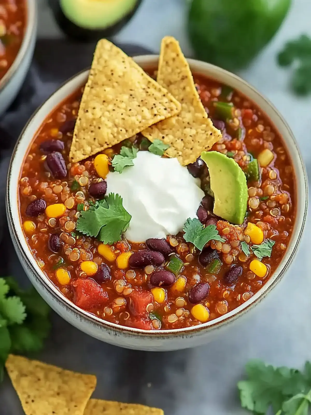 Cozy Up with Crockpot Lentil and Quinoa Chili Tonight