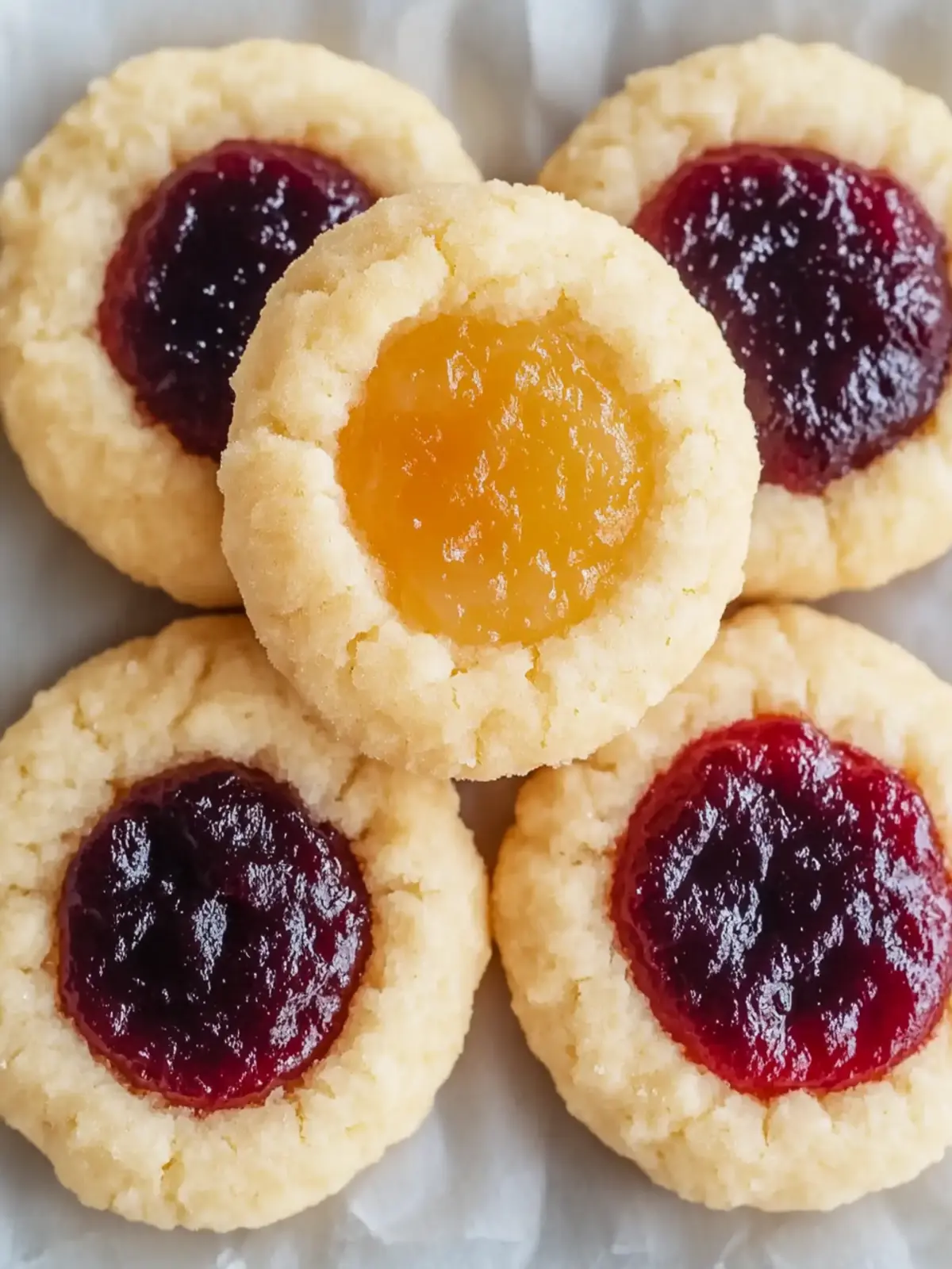 Delicious Thumbprint Cookies Recipe with Easy Jam Fillings
