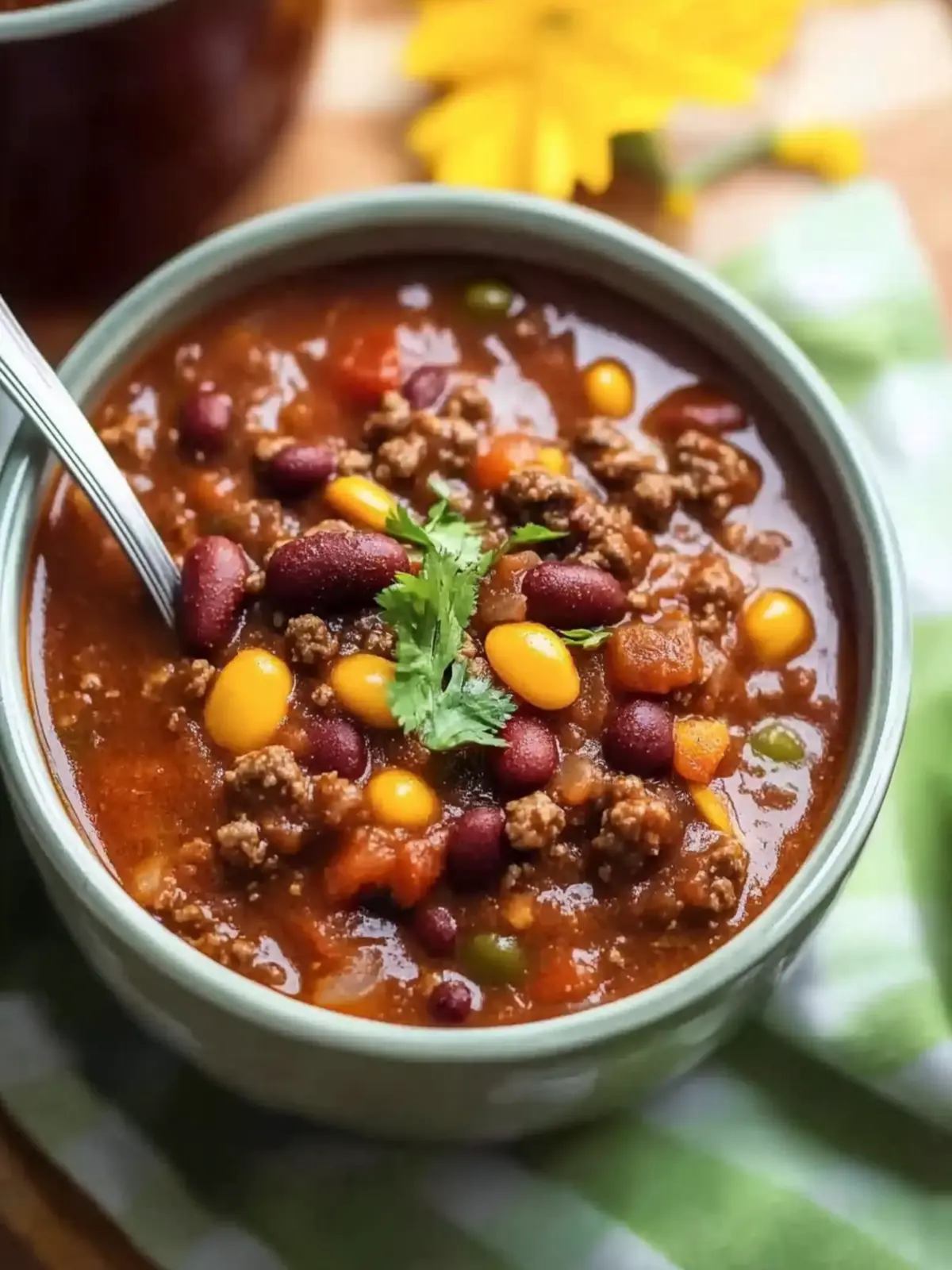 Three Bean Beef Chili