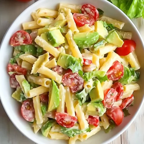 avocado pasta salad