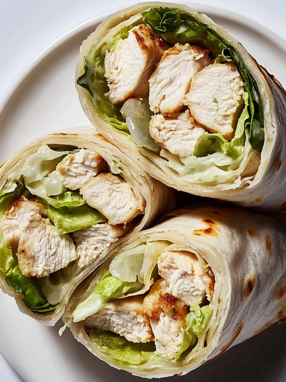 chicken ceasar wrap