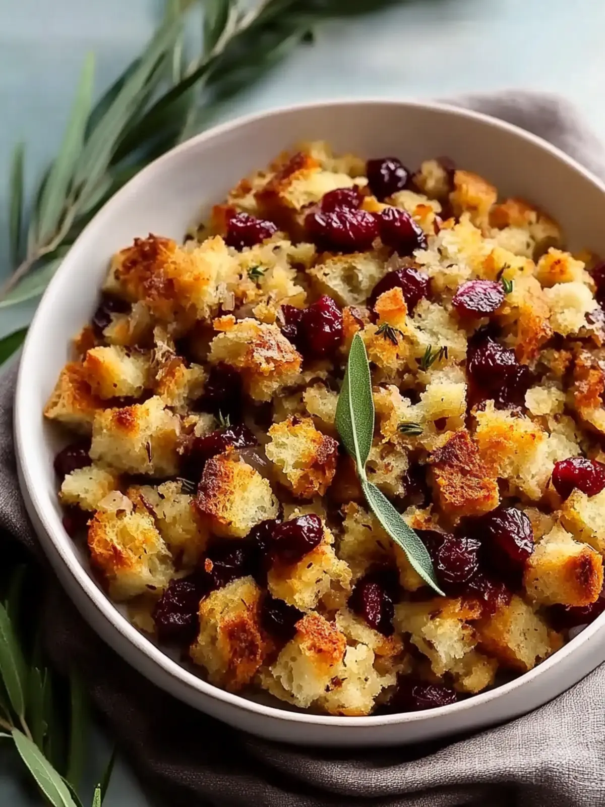 Traditional Cranberry Stuffing