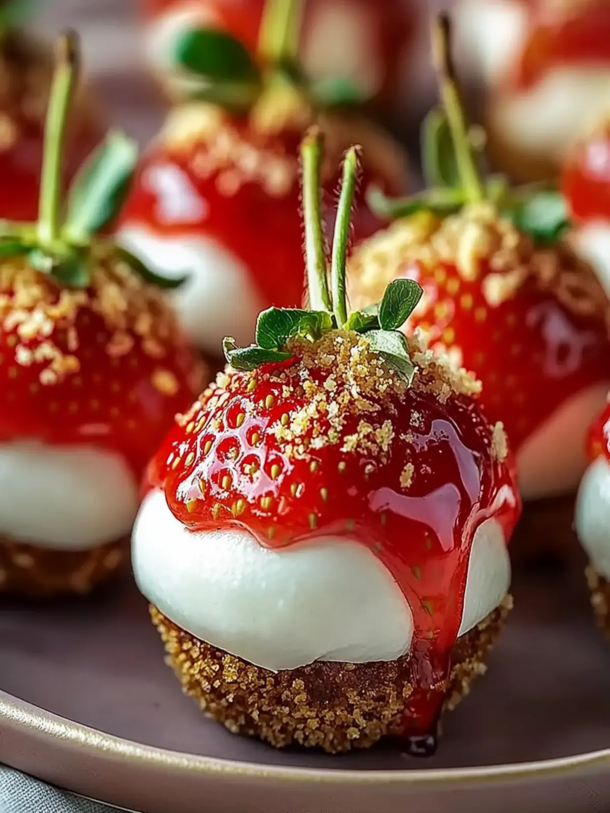 Cheesecake Stuffed Strawberries: No-Bake Bliss to Savor