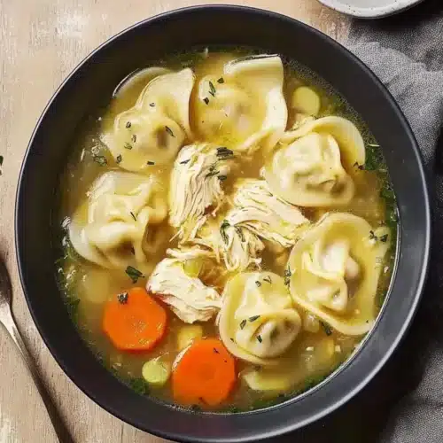 Chicken Noodle Dumpling Soup