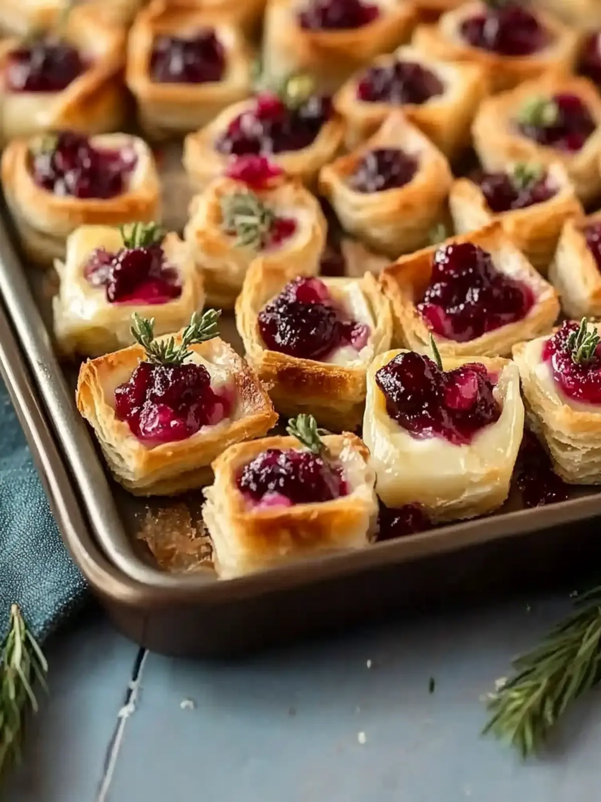 Cranberry Brie Bites