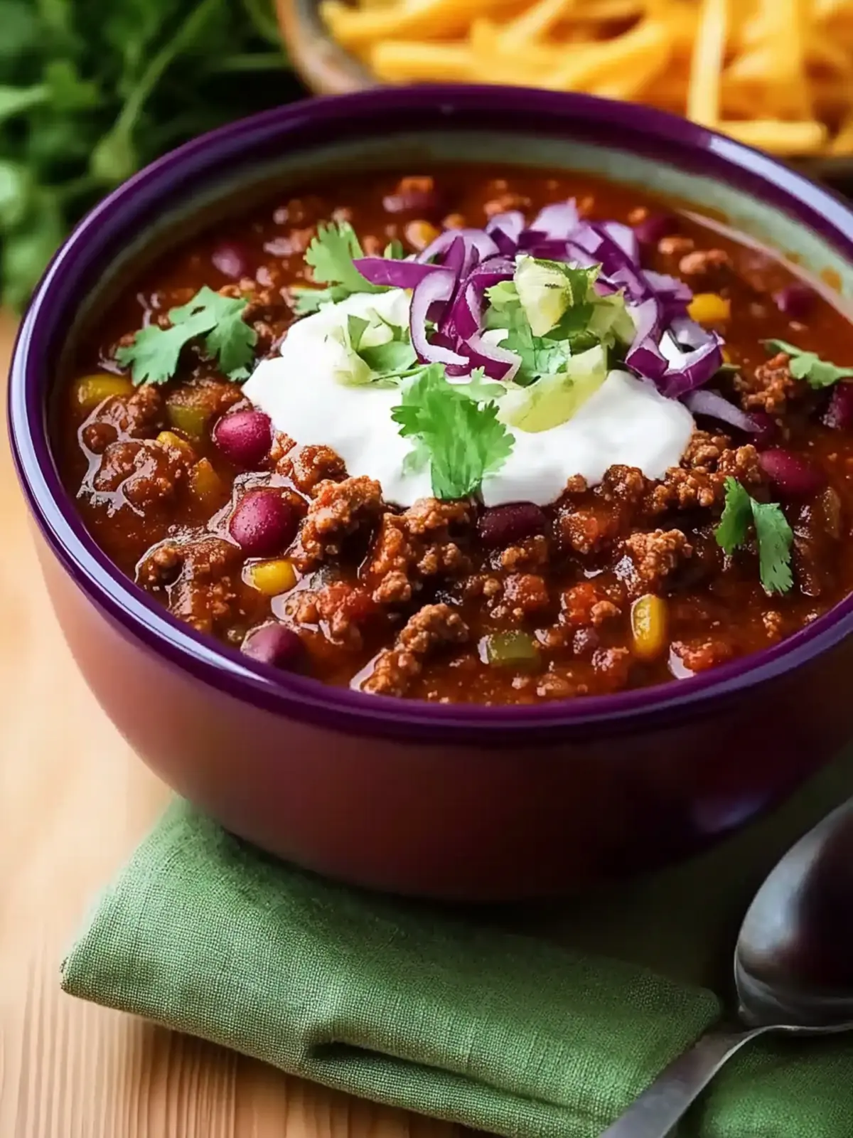 Spicy Classic Beef Chili