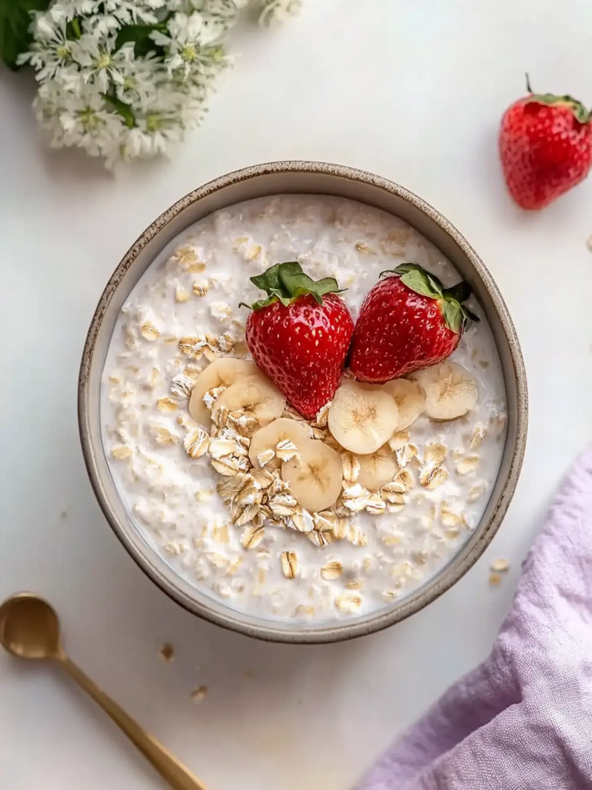 Overnight Oats with Greek Yogurt