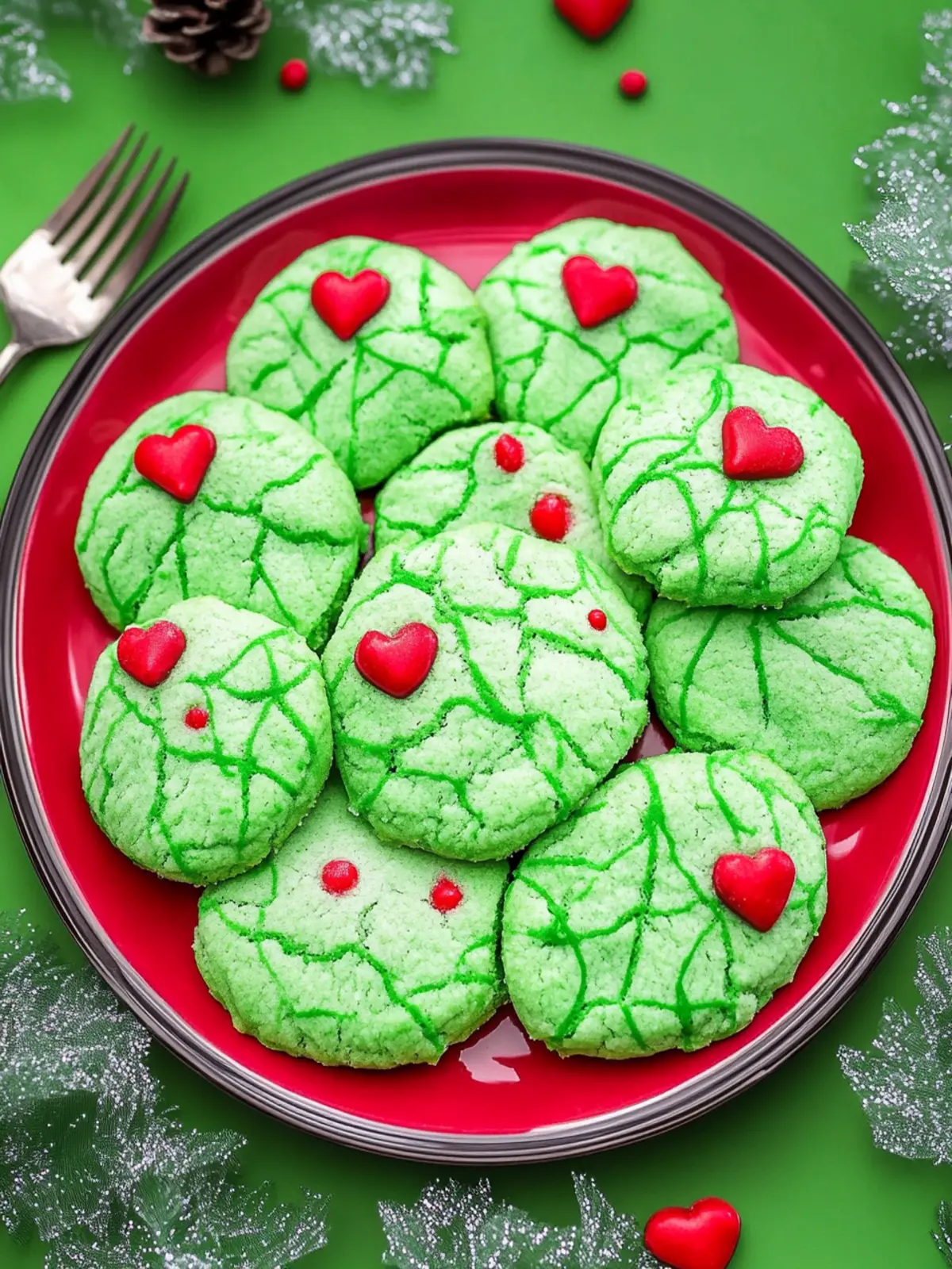 grinch cookies recipe