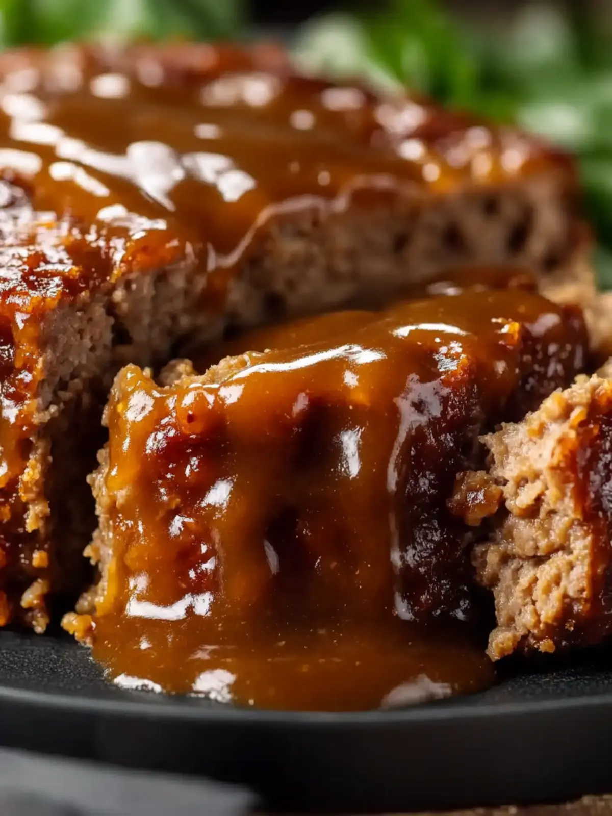 Homemade Meatloaf with Gravy