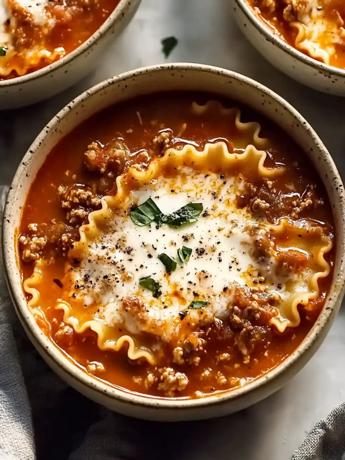 Hearty Lasagna Soup: Comfort Food in a Bowl