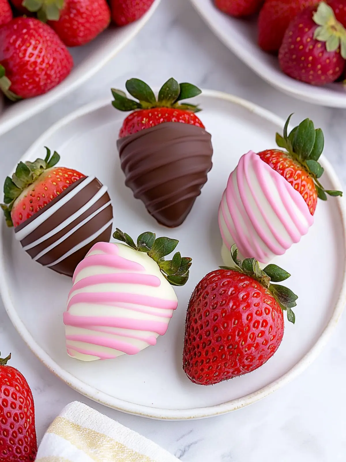 chocolate dipped strawberries