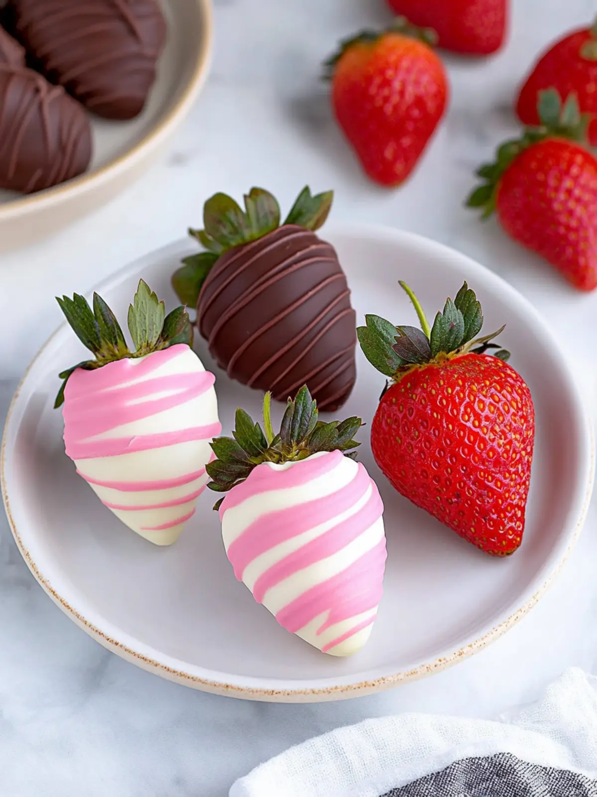 chocolate dipped strawberries
