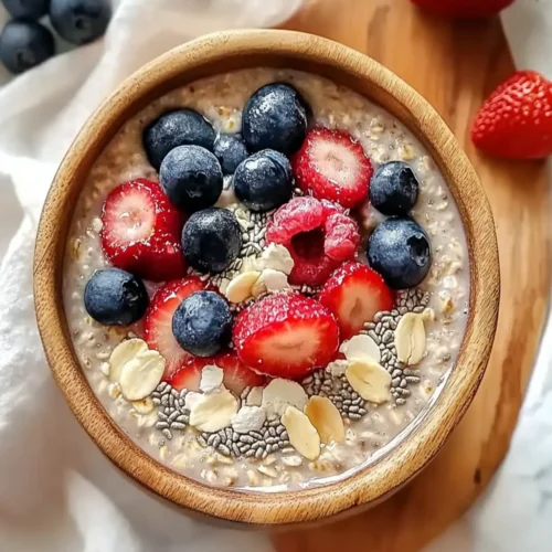 Simple High Protein Overnight Oats