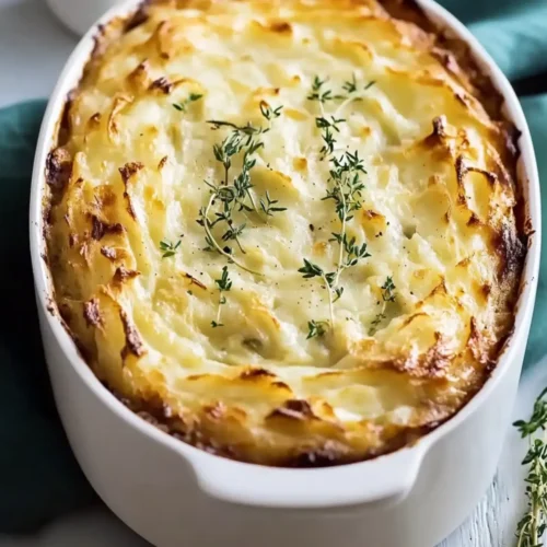 Comforting Shepherd’s Pie with Cream Mushroom Soup