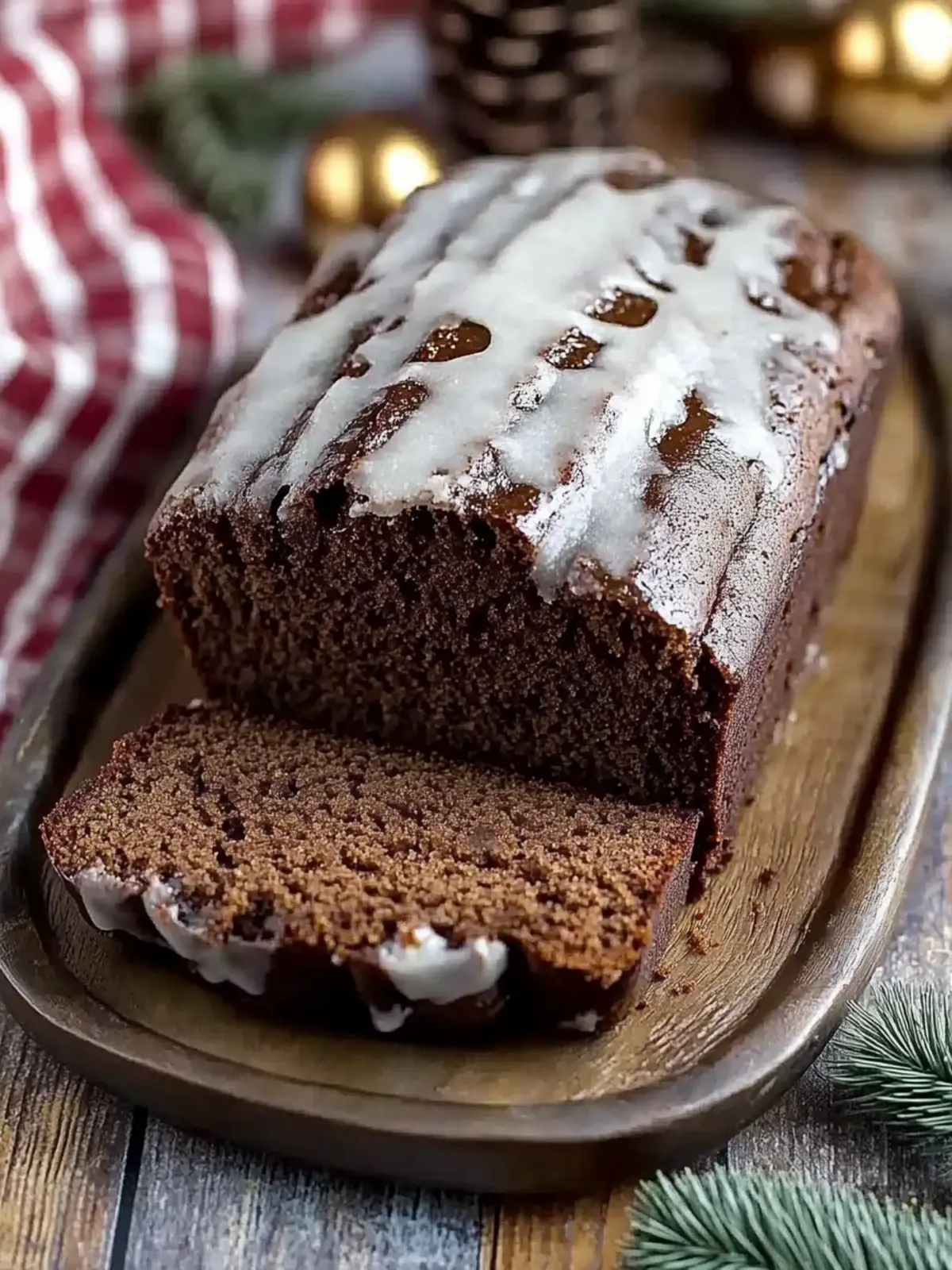 Chocolate Gingerbread Loaf