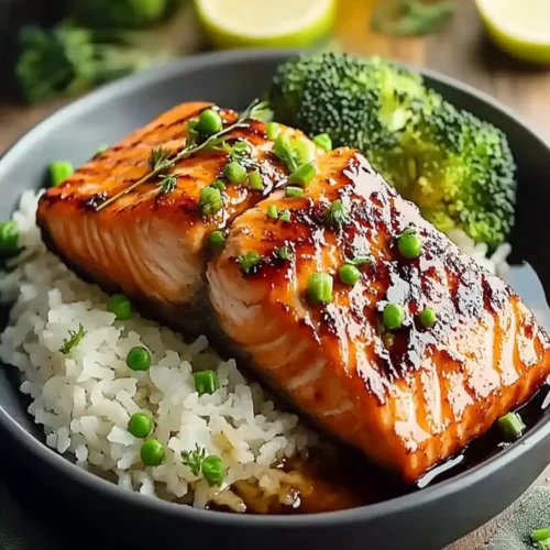Air Fryer Honey Garlic Salmon