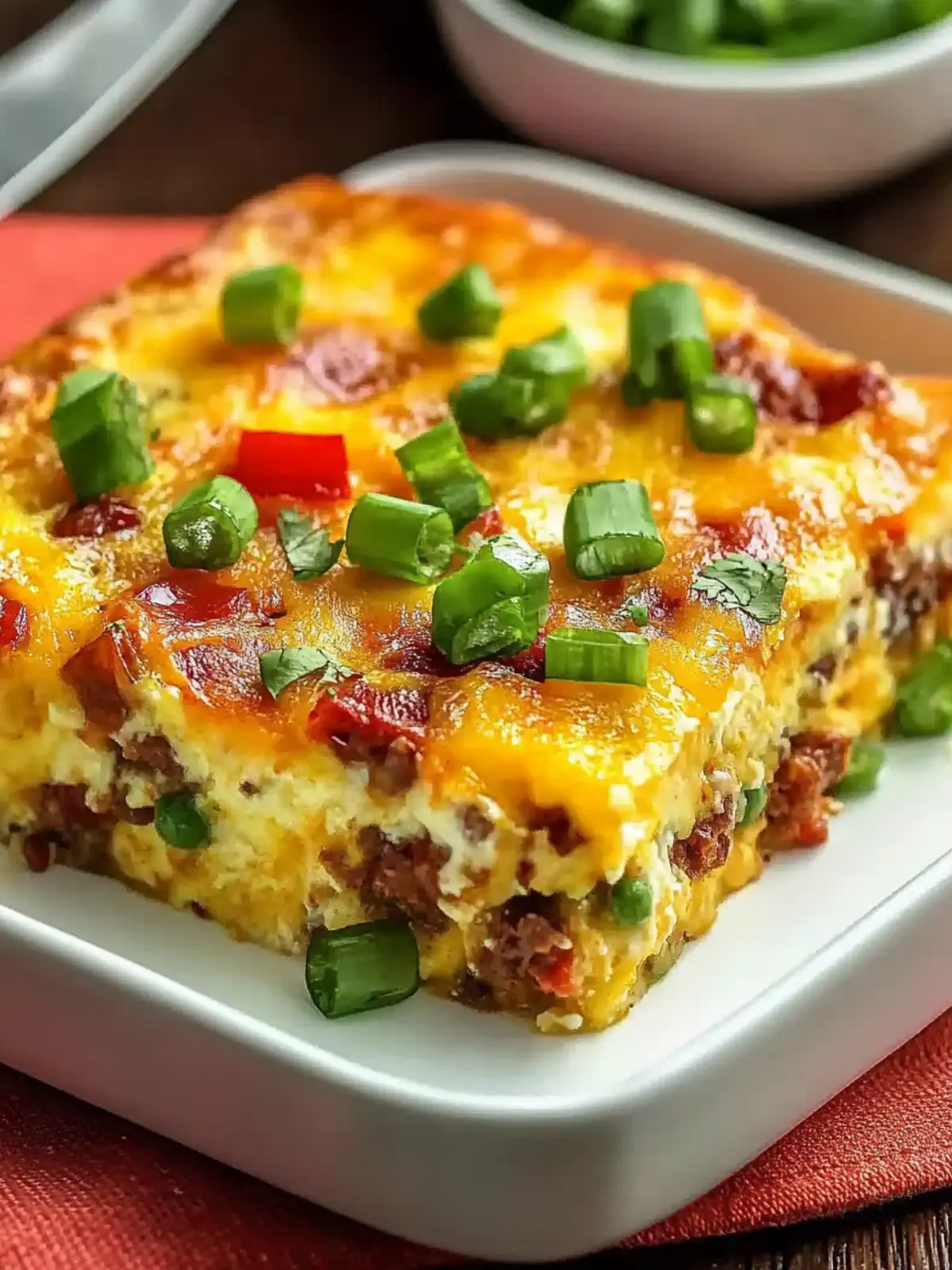 Spicy Southwest Breakfast Casserole