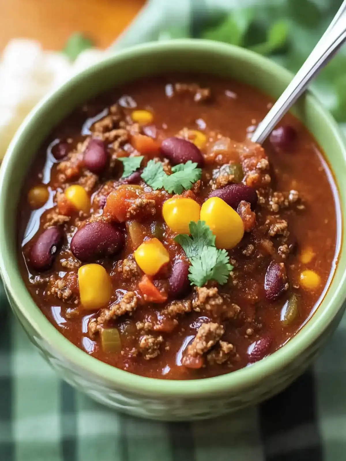 Three Bean Beef Chili