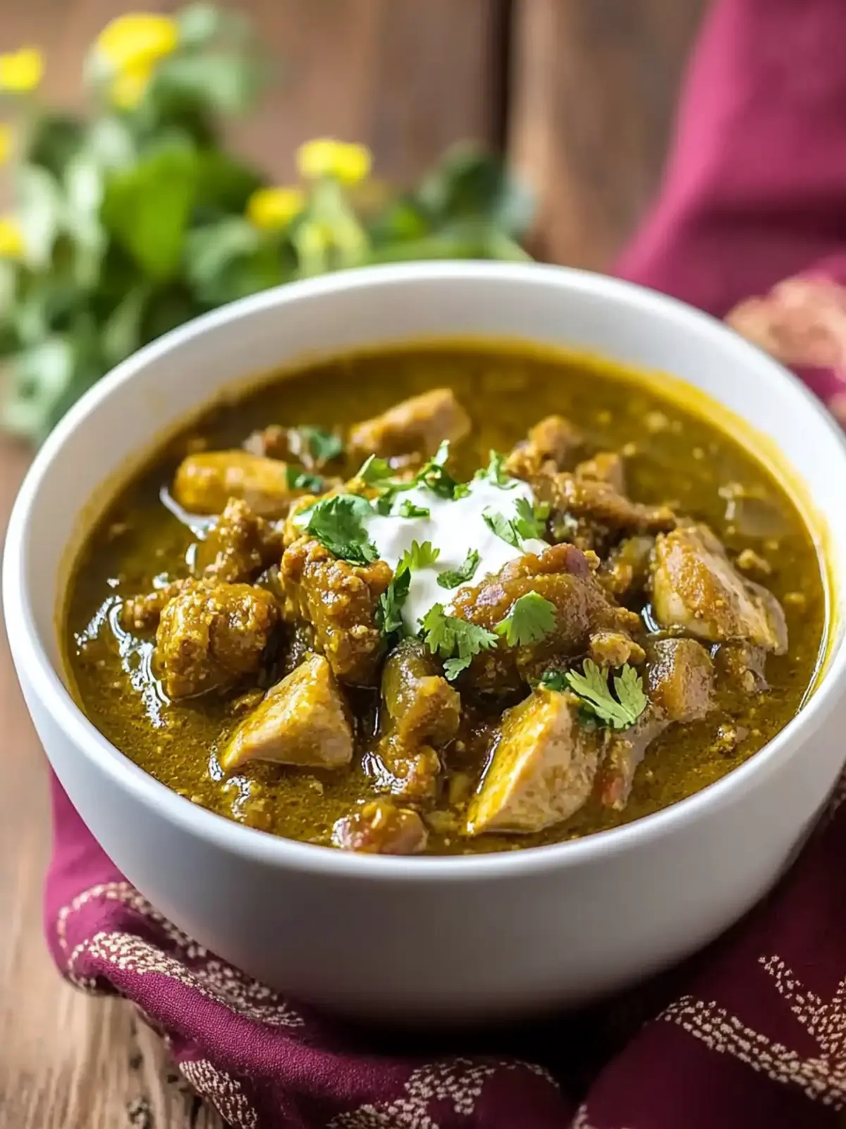 Turkey Chili Verde