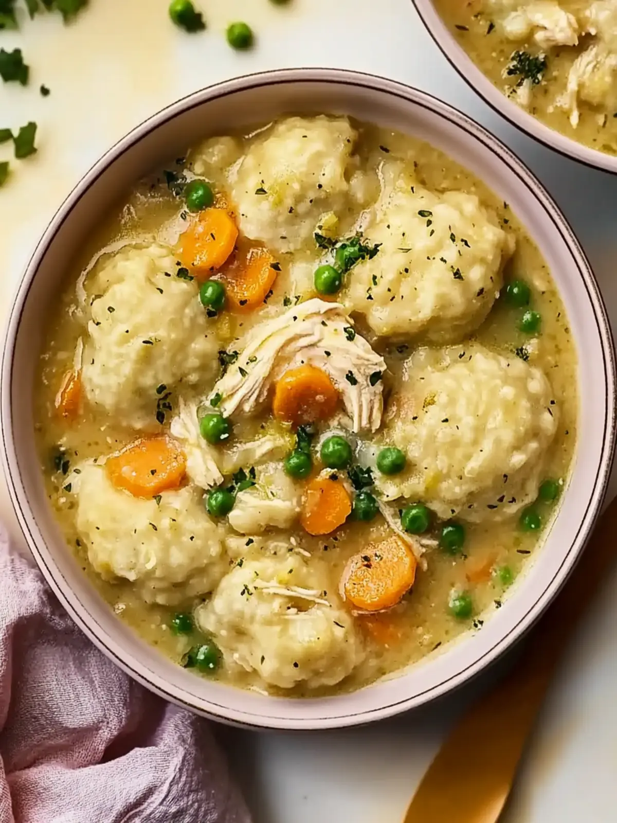 Cozy Chicken and Dumplings Made Easy in Your Crockpot