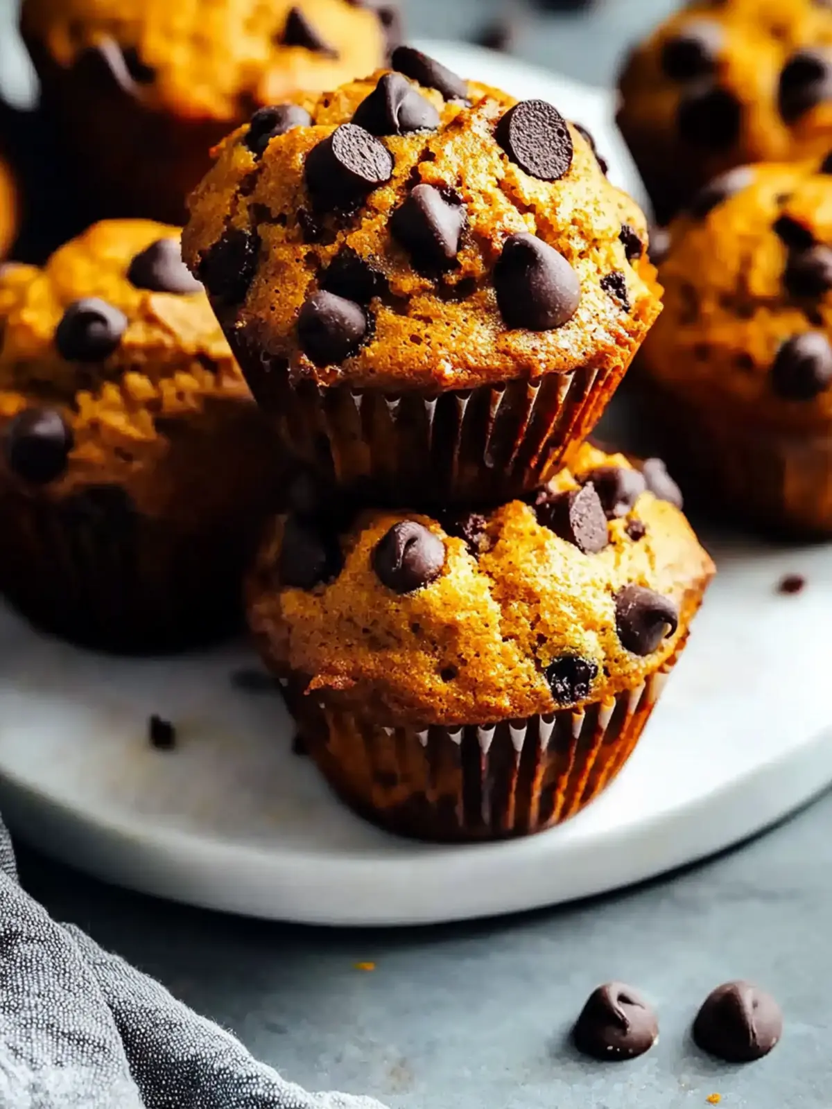 chocolate chip muffins