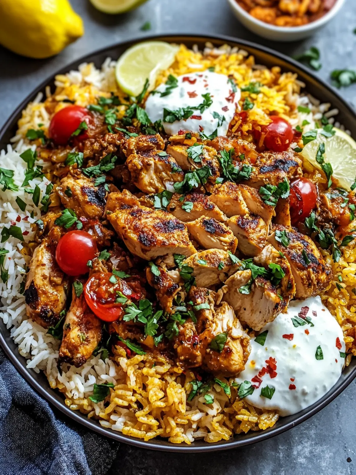 One Pot Shawarma Chicken And Rice