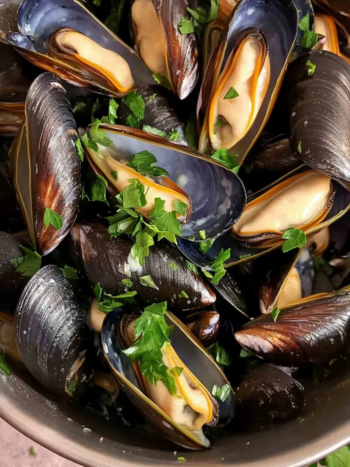 Seasonal Seafood Mussels recipe