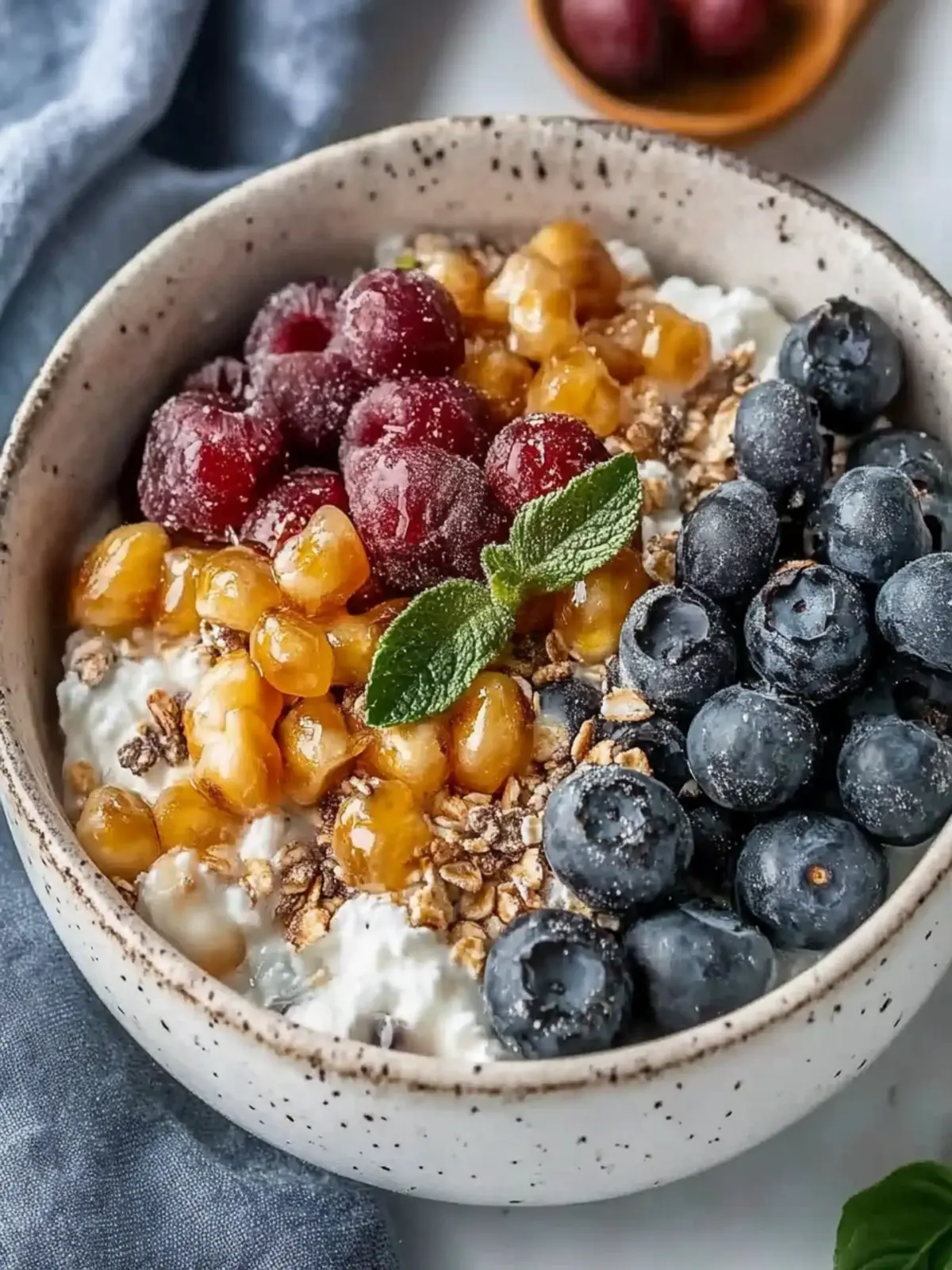 Keto Cottage Cheese Bowl