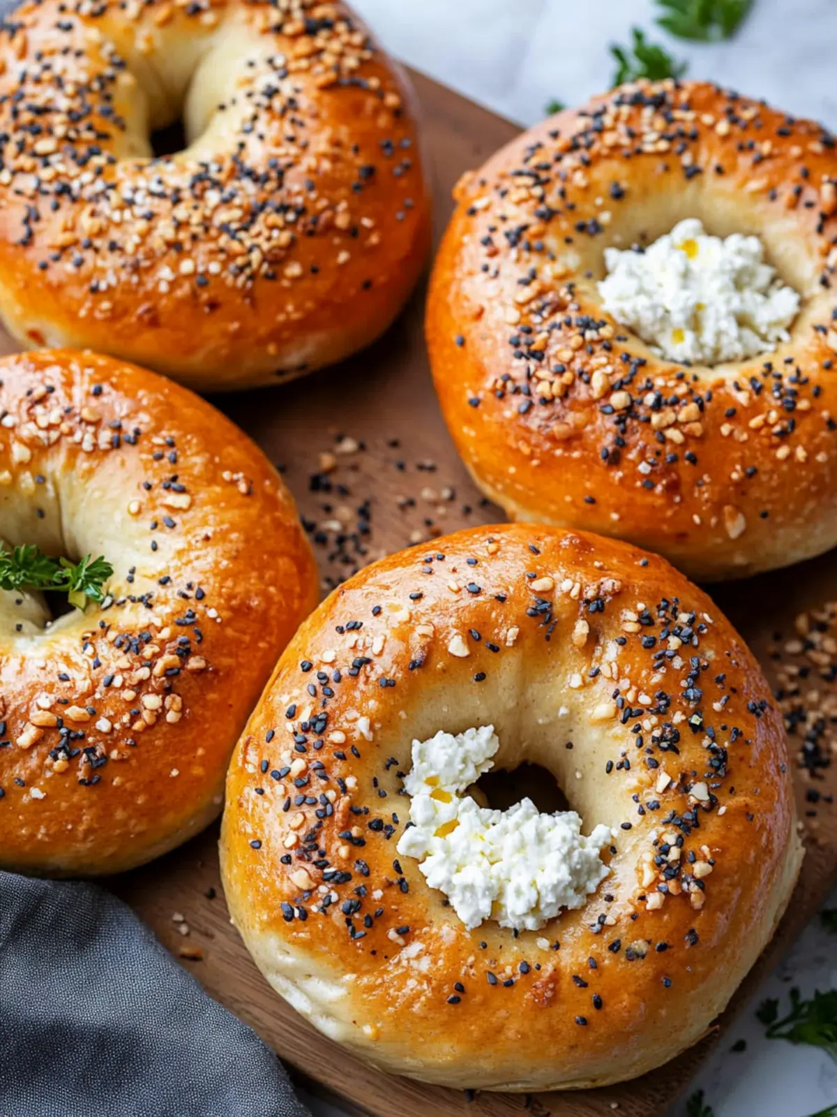 cottage cheese bagel recipe