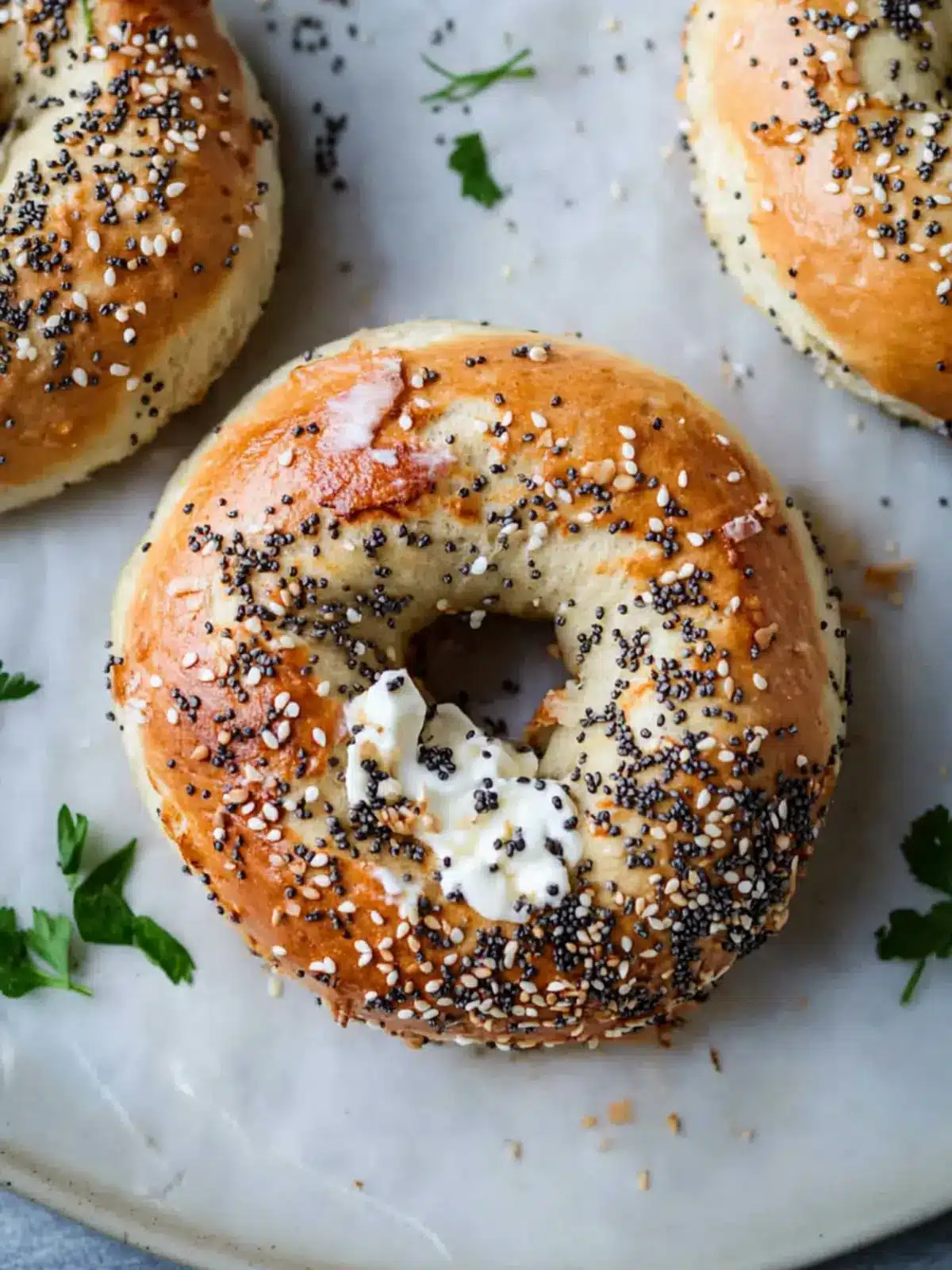 protein bagels with greek yogurt