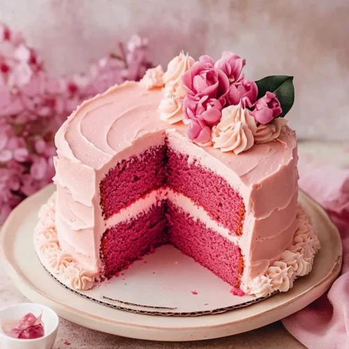 Pink Velvet Cake