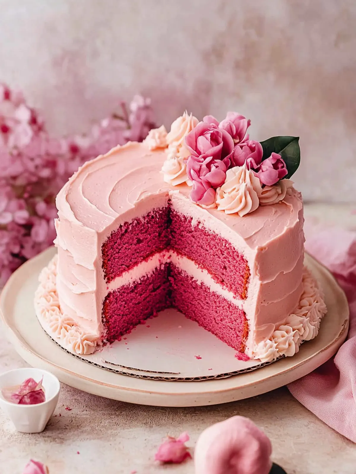 Pink Velvet Cake