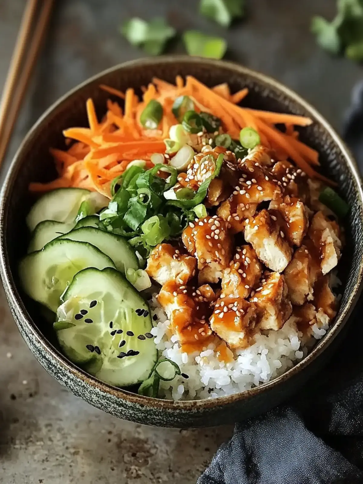 Gesunde Egg Roll in a Bowl
