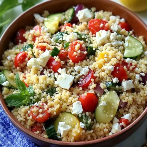 Couscous Salad with Feta