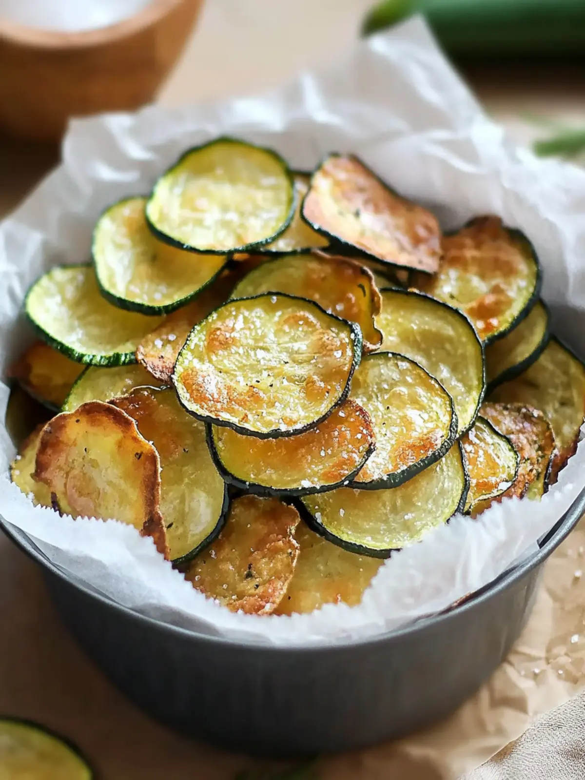 Best Salt and Vinegar Zucchini Chips